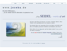 Tablet Screenshot of joseba.de